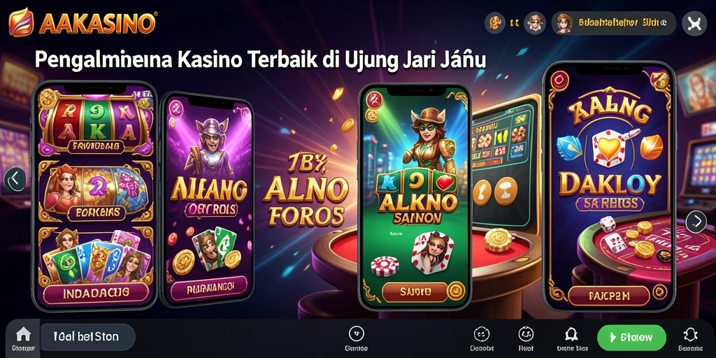 Gameplay seru dan menegangkan di AAKASINO, cocok untuk penggemar kasino.
