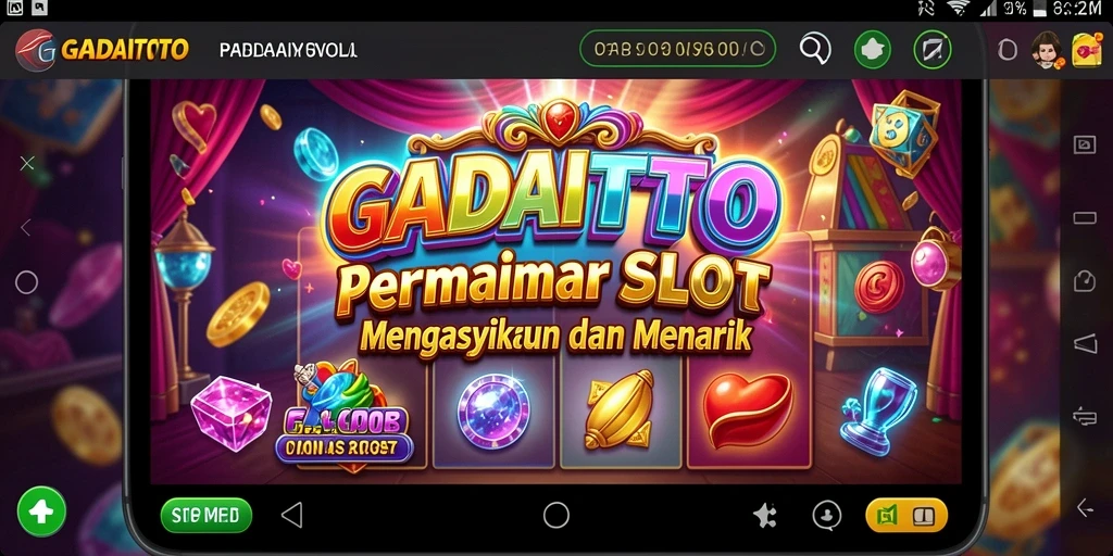 Screenshot gameplay GADAITOTO menampilkan keseruan permainan Slot.