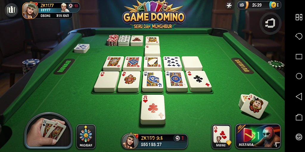 Tangkapan layar utama menunjukkan gameplay seru ZK1177.